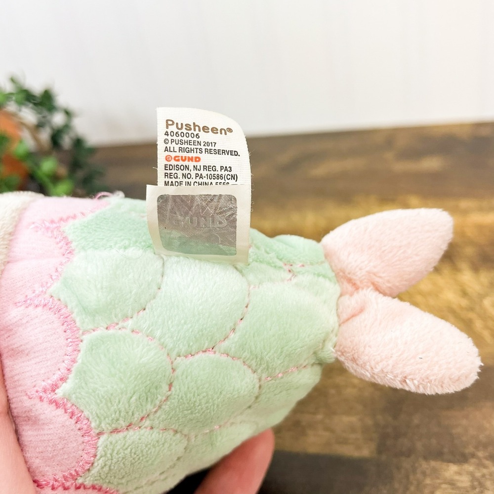7" Gund Pusheen Cat Plush Mermaid Soft Toy Stuffed Animal - Picture 8 of 10